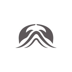 Mountain icon Logo Template Vector illustration design