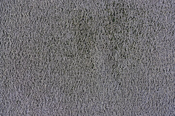 Close Up Shot of Empty Grey Coarse Carpet Abstract Texture Outdoor