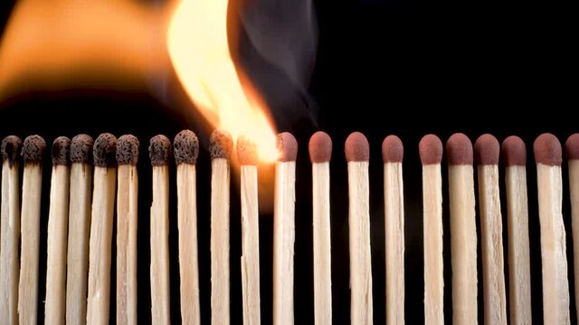 Matchsticks Match Burn Piece Prevent Fire Stock Illustration 1688564152