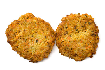 Kartoffelpuffer mit Möhren und Sellerie