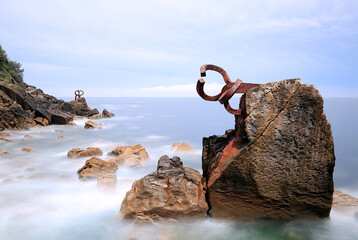 Fototapeta premium Peine de los vientos (San Sebastian)