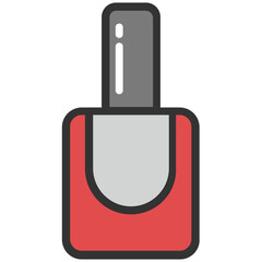 Obraz premium Nail varnish to color nails used by women 