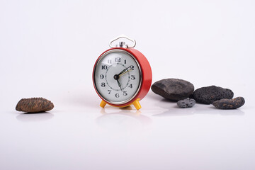 Red alarm clock
