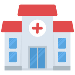 Obraz premium Modern architecture of a Hospital 