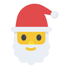 
The wife of Father Christmas, displayed as an older woman wearing a red and white bonnet and glasses.
