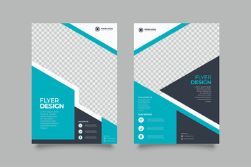 poster flyer pamphlet brochure cover design layout space for photo background, vector illustration template in A4 size