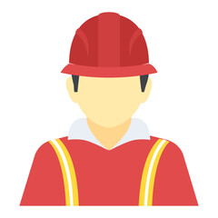 
A person wearing hard hat is architect 

