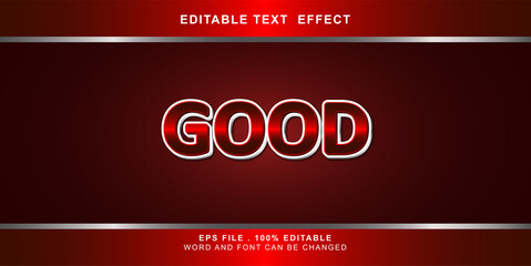 good text effect editable