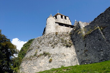 ville de Provins, la Tour César (XIIe siècle) et les remparts de la cité médiévale, département de Seine-et-Marne, France