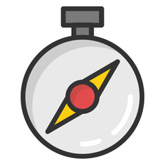 
Compass Vector Icon
