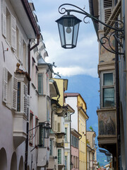 Fototapeta na wymiar Historic city of Merano, Italy