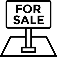 
A home with directional signage depicting the concept of house for sale
