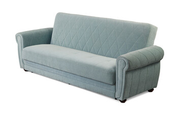 Modern comfortable furniture on white background .corner view