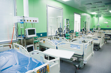 Interior of modern clinic