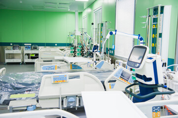 Interior of modern clinic