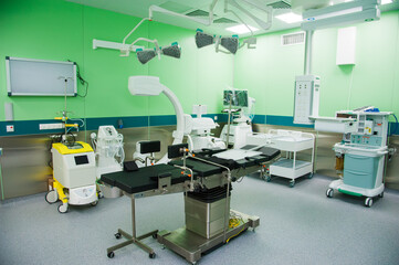 Interior of modern clinic