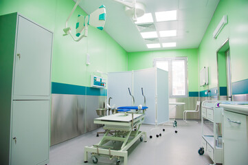 Interior of modern clinic