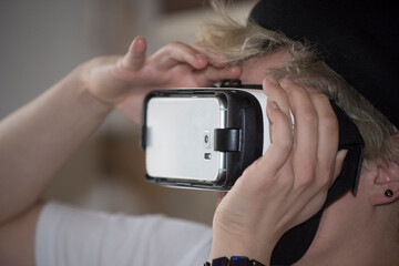 a vr or virtual reality headset