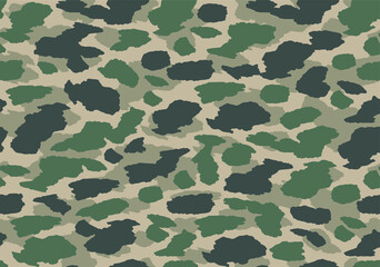 seamless vector camouflage repeat pattern © Conture