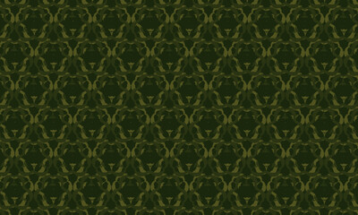 mosaic pattern of interconnected elements in khaki tones.