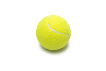 Tennis balls isolated on white background.