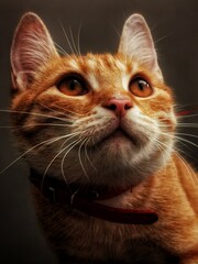 portrait of a my cat, Shogun