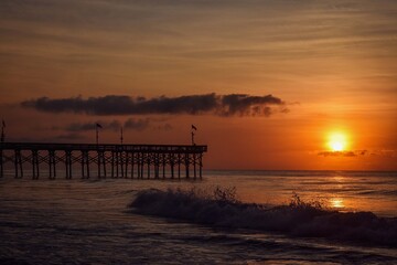 sunrise at myrtle beach