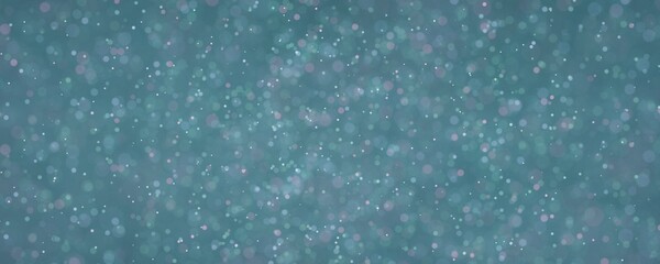 abstract background with bokeh defocused lights panoramic, green pink soft muted colors