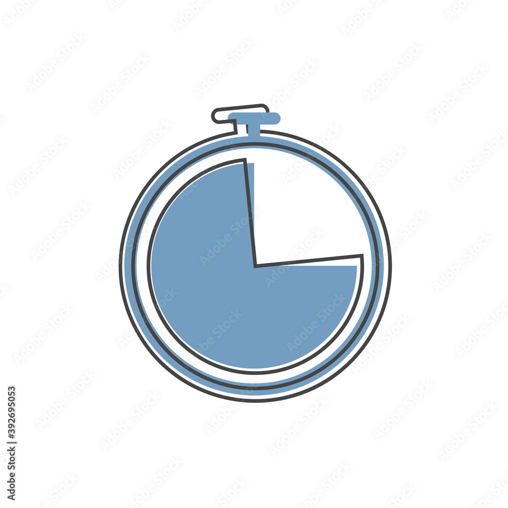 Poster vector icon speedometer. flat image speedometer icon cartoon style on white isolated background.
