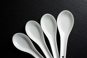 Spoons close up