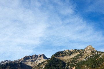 Fototapeta na wymiar Landscape in the Pyrenees
