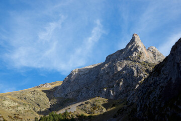 Landscape in the Pyrenees