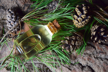 Pine aroma oil organic bio spa