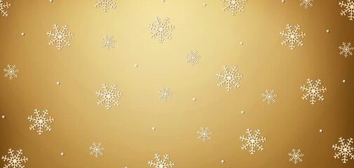 Christmas snowflake pattern - overhead view flat lay