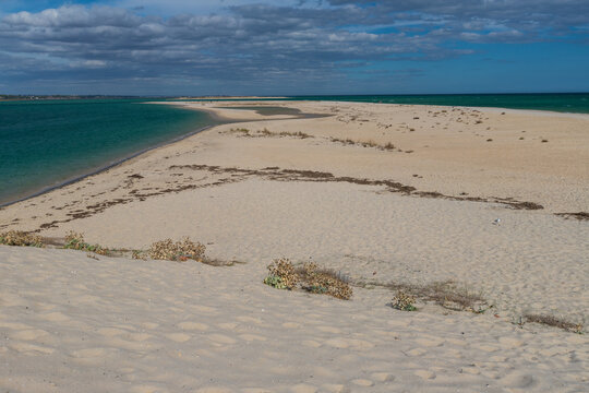 Ilha da Fuseta, Praia da Ilha da Fuseta, Algarve, Portugal