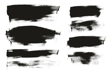 Flat Calligraphy Paint Brush Regular Long Background Mix High Detail Abstract Vector Background Mix Set 