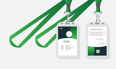  Simple and creative Id card template