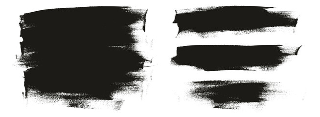 Flat Calligraphy Paint Brush Regular Long Background Mix High Detail Abstract Vector Background Mix Set 