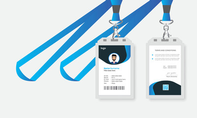  Simple and creative Id card template