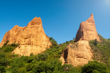 Las Medulas, ancient Roman gold mines in Leon