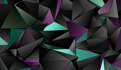 Abstract Low-Poly background. triangulated texture. Design 3d. Polygonal geometrical pattern. Triangular modern style