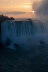 Sunrise over Niagara Falls