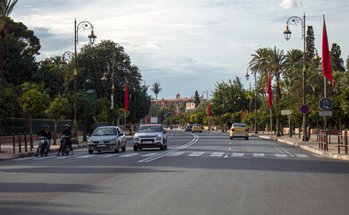 Gueliz district, Marrakech : Picture