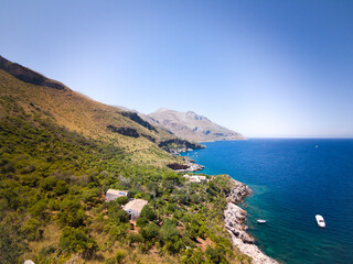 Amazing mediterranean landscape of the 