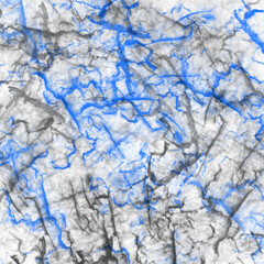 black blue abstract texture, neural links or colored marble