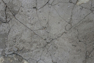 abstract background of an old craced concrete surface close up