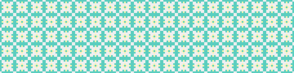 Abstract Cross Pattern Dots Logo generative computational art illustration