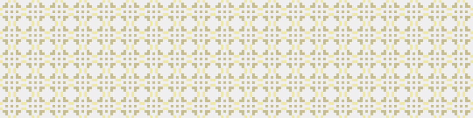 Fototapeta premium Abstract Cross Pattern Dots Logo generative computational art illustration