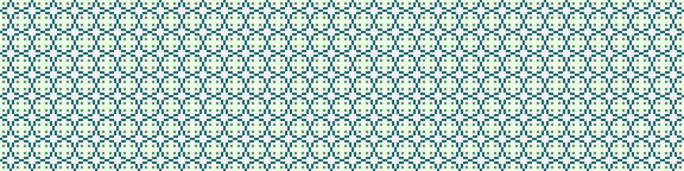 Abstract Cross Pattern Dots Logo generative computational art illustration