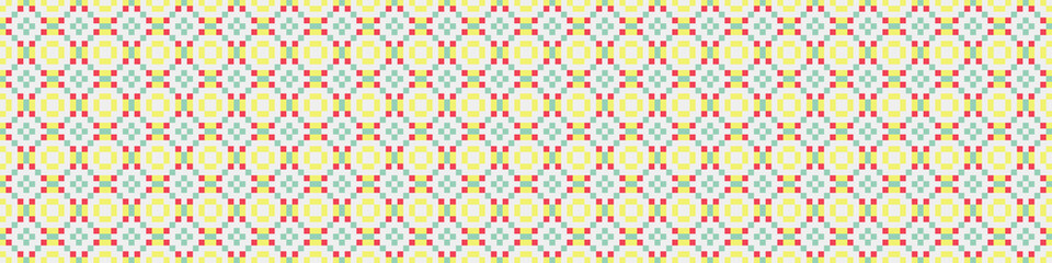 Abstract Cross Pattern Dots Logo generative computational art illustration